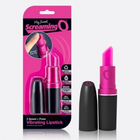 Помада-вибратор Screaming O My Secret Lipstick (4 режима)