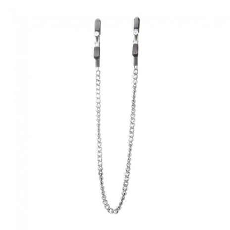 Зажимы на соски с регулировкой и цепью серии OUCH! Adjustable Nipple Clamps