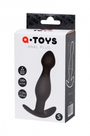 Небольшая анальная пробка с закругленным основанием A-Toys (размер S)
