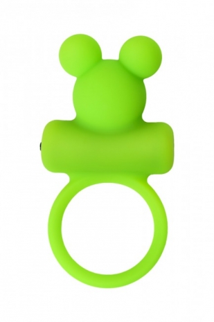 Эрекционное виброкольцо на пенис Медвежонок A-Toys