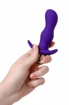 Небольшая анальная пробка с вибрацией A-Toys размера S (7 режимов)