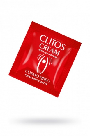 Возбуждающий крем для женщин Clitos Cream, 5 шт в упаковке (1,5 г)
