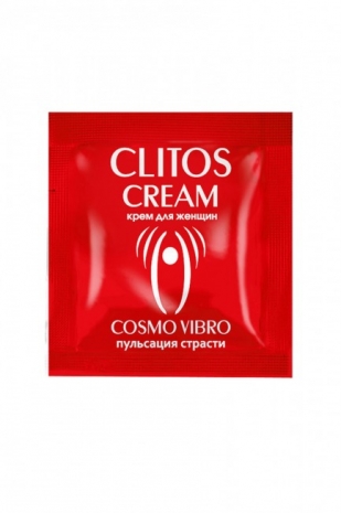 Возбуждающий крем для женщин Clitos Cream, 5 шт в упаковке (1,5 г)