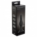 Узкая анальная пробочка на присоске Slim Anal Plug Large Dark Grey1