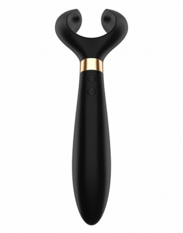 Универсальный вибромассажер для двоих с вращающейся головкой Satisfyer Partner Multifun 3 (3 мотора, 10 режимов)