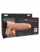 Перезаряжаемый фаллопротез с вибрацией Hollow Rechargeable Strap-on with Balls 7'' (10 режмов)4