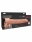 Перезаряжаемый фаллопротез с вибрацией Hollow Rechargeable Strap-on with Balls 11'' (10 режмов)