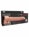 Перезаряжаемый фаллопротез с вибрацией Hollow Rechargeable Strap-on with Balls 11'' (10 режмов)4