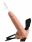 Фаллопротез с функцией эякуляции Hollow Squirting Strap-On with Balls 7.5''