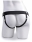 Фаллопротез с функцией эякуляции Hollow Squirting Strap-On with Balls 7.5''