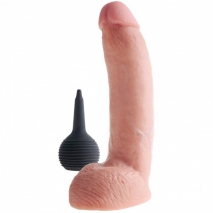 Фаллоимитатор с семяизвержением PipeDream Squirting Cock with Balls 9''