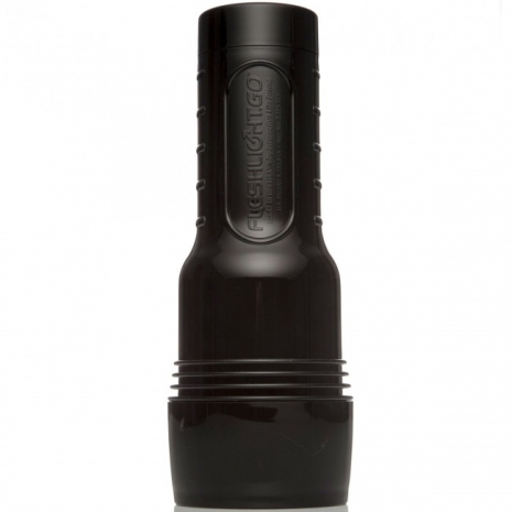 Мастурбатор в форме фонарика с уникальным рельефом FLESHLIGHT PINK GO Surge