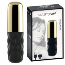 Перезаряжаемая мощная мини вибропуля Satisfyer Mini Lovely Honey (15 режимов)