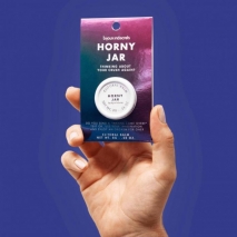 Возбуждающий клиторальный бальзам HORNY JAR с ароматом сандалового дерева (8 г)