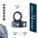 Регулируемое кольцо на член и мошонку Boners Cock & Ball Strap (S/M)3