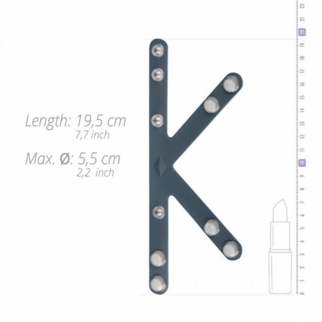 Кольцо с разделителем для мошонки Boners V-Shape Ball Splitter