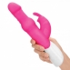 Перезаряжаемый G-вибратор Pearls Rabbit Vibrator с вращающимися шариками (7 режимов)1