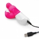 Перезаряжаемый G-вибратор Pearls Rabbit Vibrator с вращающимися шариками (7 режимов)2