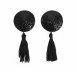 Блестящие многоразовые пестисы на клейкой основе с кисточками Sexy Nipple Tassels1