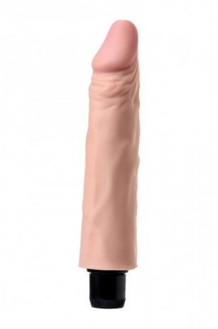 Вибратор реалистичной формы с многоскоростной вибрацией A-Toys (18 см)