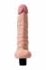 Реалистичный рельефный многоскоростной вибратор с розовой головкой A-Toys (16,5 см)6