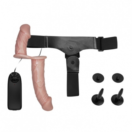 Вибро-страпон для обоих партнеров Ultra Passionare Harness