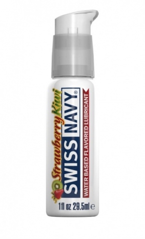 Съедобный лубрикант Swiss Navy Strawberry Kiwi с ароматом клубники и киви (29,5 мл)