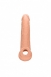 Удлиняющая изогнутая насадка на пенис для стимуляции G-точки Penis Extender with Rings (22 см)8