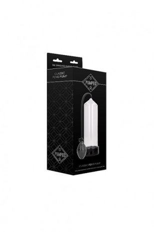 Ручная вакуумная помпа с насосом в виде груши Classic Penis Pump