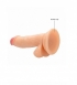 Небольшой реалистичный фаллоимитатор на присоске Realistic Cock Real Rock 6''2