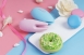 Розовый вибромассажер с подвижными пальчиками COOKIE (3 скорости)7