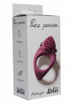 Эрекционное вибро-кольцо Pure Passion Midnight