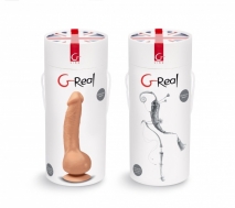 Перезаряжаемый реалистичный вибратор Gvibe Greal (6 режимов)