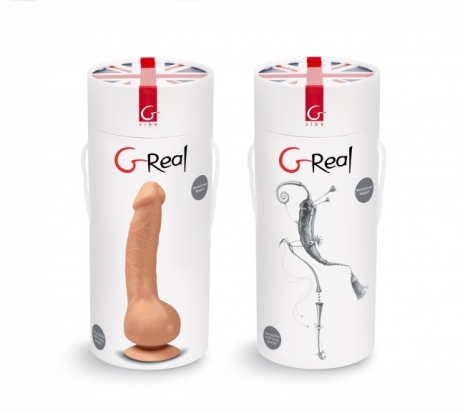 Перезаряжаемый реалистичный вибратор Gvibe Greal (6 режимов)