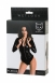 Боди на молнии под винил Glossy Alessia L5
