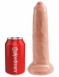 Большой фаллос с подвижной крайней плотью Uncut Cock 9''2