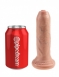 Фаллос с подвижной крайней плотью King Cock 6'' Uncut Cock2