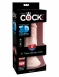 Супер гибкий реалистичный фаллос на присоске King Cock Plus 6'' Triple Density Cock2