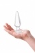 Прозрачная стеклянная пробка Sexus Glass1