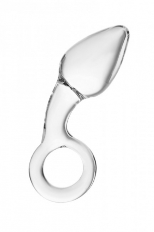 Изогнутый анальный стимулятор Sexus Glass