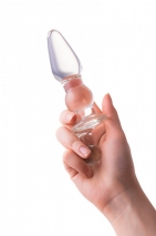 Прозрачный стеклянный стимулятор Sexus Glass