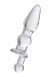 Прозрачный стеклянный стимулятор Sexus Glass0