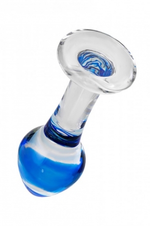 Анальная пробка из стекла Sexus Glass