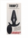 Анальная пробка с эффектом толкания на ДУ XR Brands Kinetic Thumping 7X Large Anal Plug (7 режимов)2
