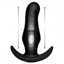 Анальный стимулятор с эффектом толкания на ДУ XR Brands Kinetic Thumping 7X Prostate Anal Plug (7 режимов)