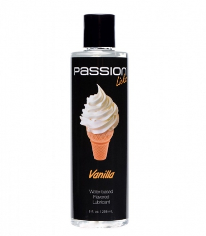 Оральный лубрикант Passion Licks Water Based Flavored Lubricant (ванильное мороженое) 236 мл