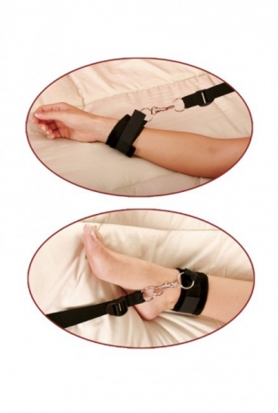 Набор фиксаторов с креплением для кровати Bed Bindings Restraint Kit