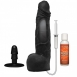 Черный фаллос с функцией эякуляции KINK Squirting Cumplay Cock 10'' (вторая кожа)0