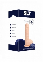 Фаллоимитатор на присоске с самолубрикацией Self Lubrication Dildo 7''