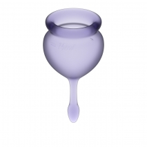 Набор менструальных чаш с хвостиком-капелькой Feel Good Menstrual Cup Lilla